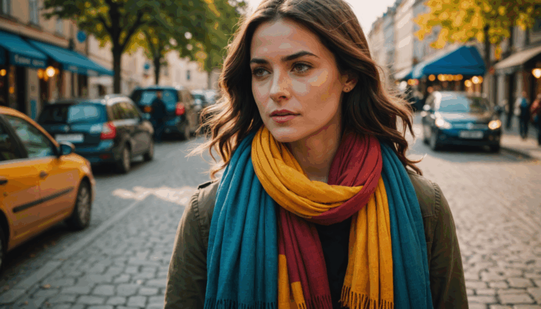 Comment Porter une Écharpe : Les Styles de l&rsquo;Été et les Alternatives Légères.
